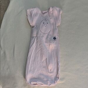 Nested Bean Light Pink Baby Sleep Sack Swaddle